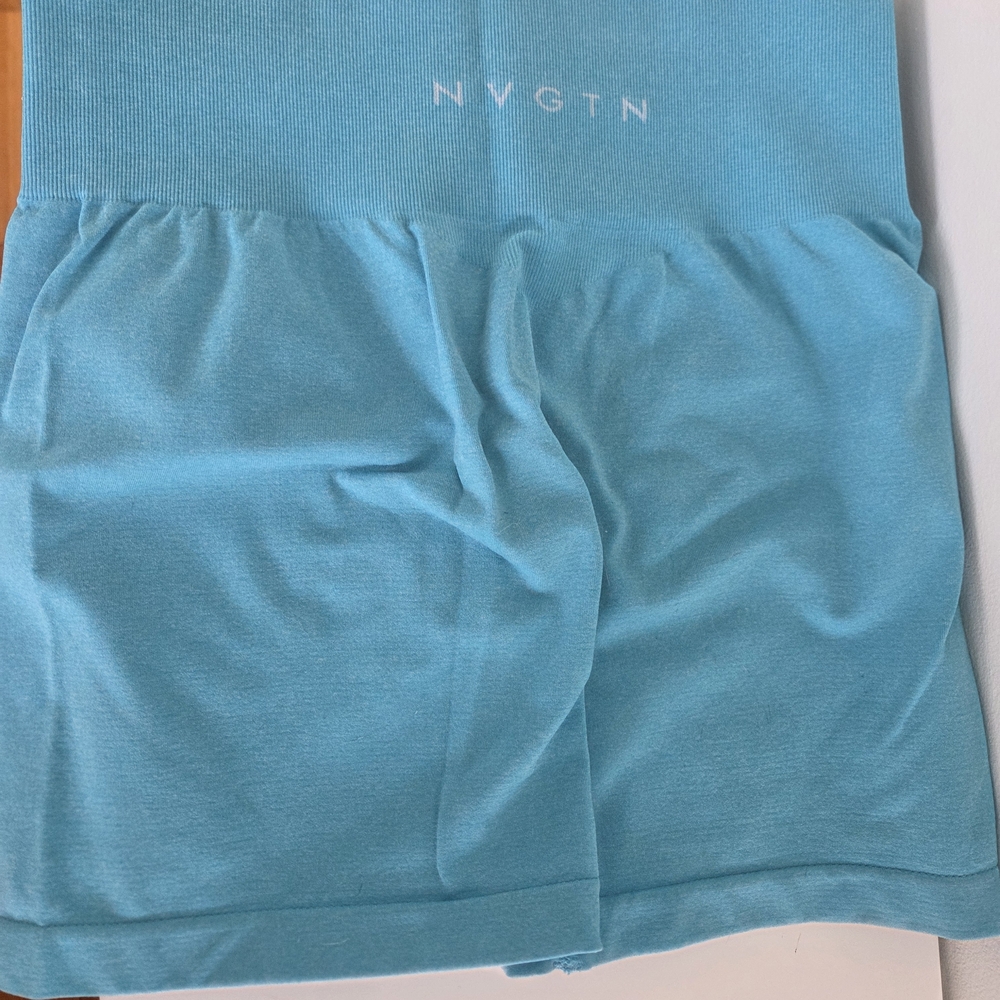 Blue Athletic Shorts - Picture 6 of 6